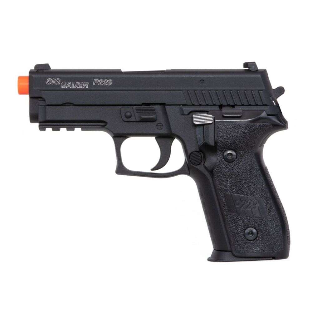 Handguns Sig Sauer Ready Series Sig AIRSOFT PROFORCE P229 6MM GREEN GAS POWER SOURCE BLK • Model: Ready Series